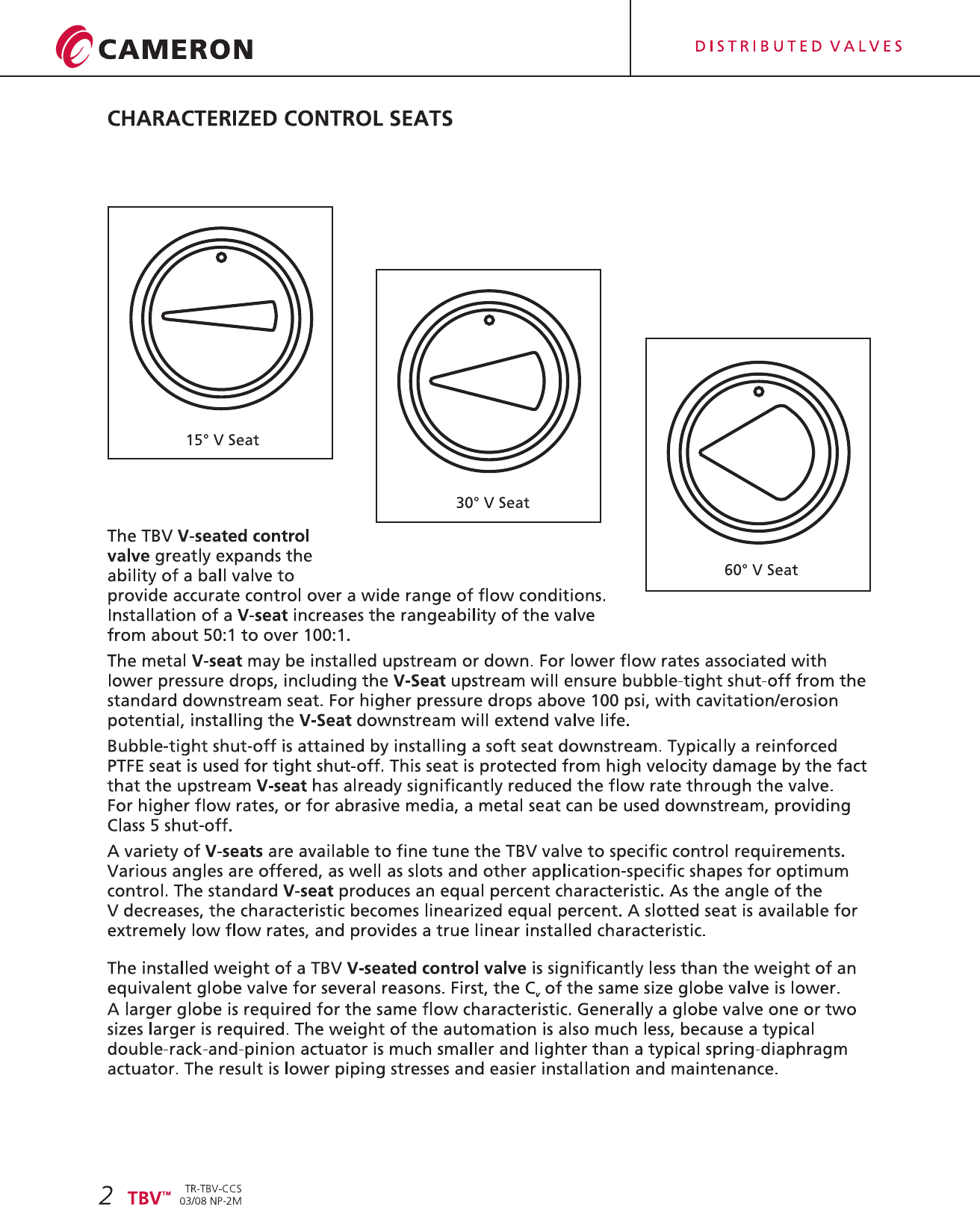 Web c C Seats Tbv Characterized Control Brochure