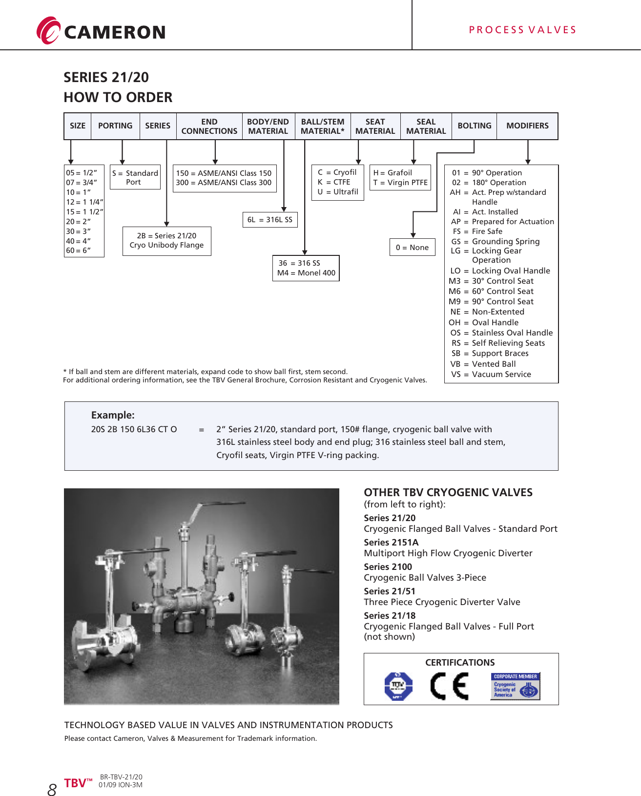 Page 10 of 12 - (WEB)New TBV 21-20 12-06 Series Cryogenic Flanged Ball Valve Brochure Tbv-series-21-20-cryogenic-flanged-ball-valve-brochure