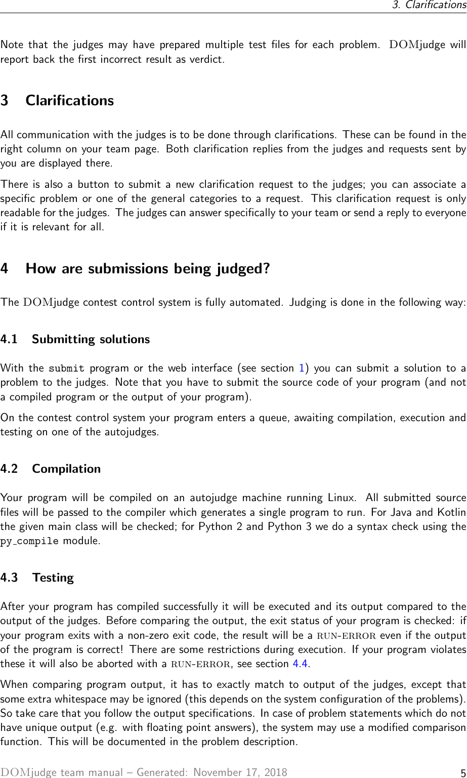 Page 5 of 8 - DOMjudge Team Manual Team-manual