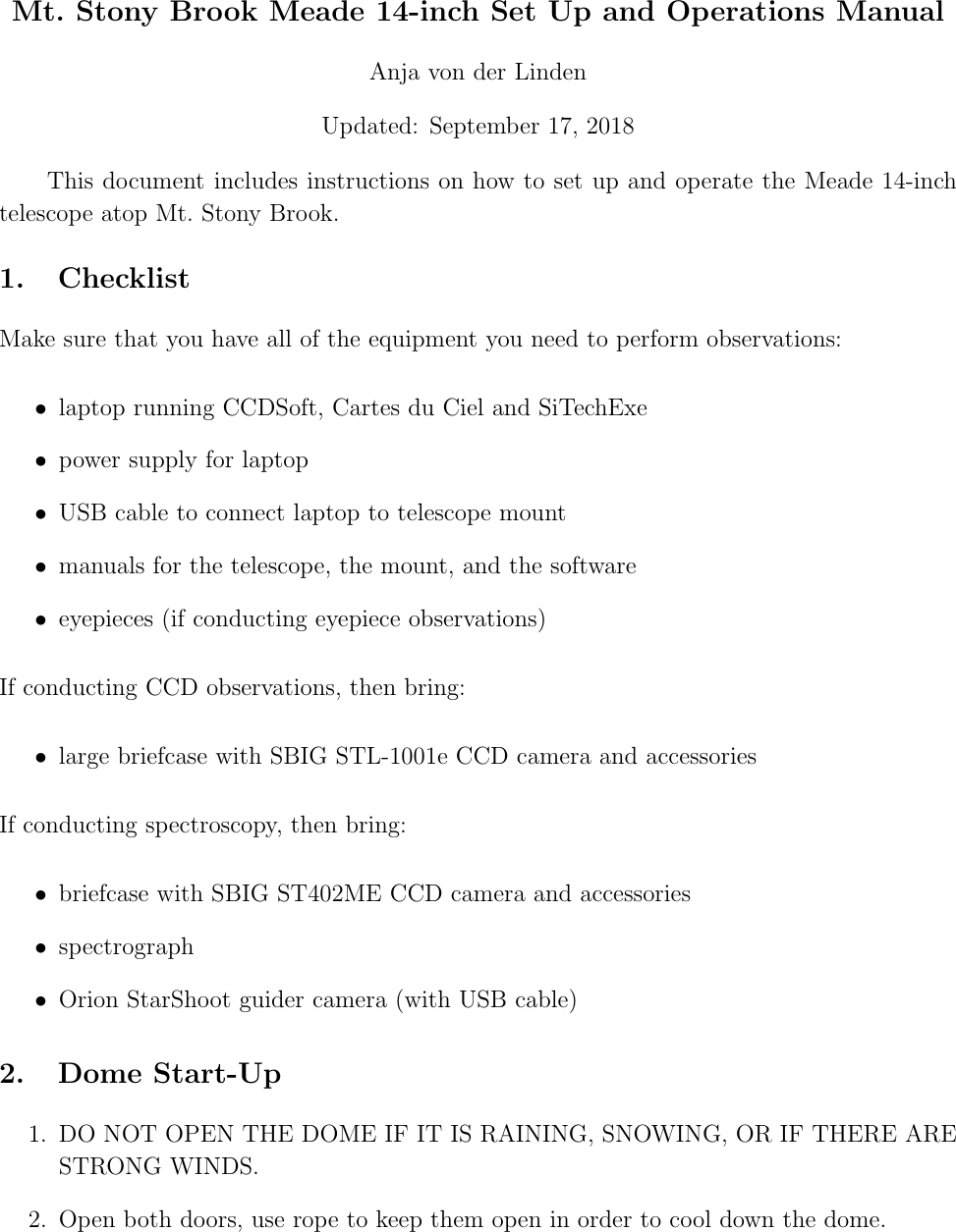 Page 1 of 7 - Telescope Instructions