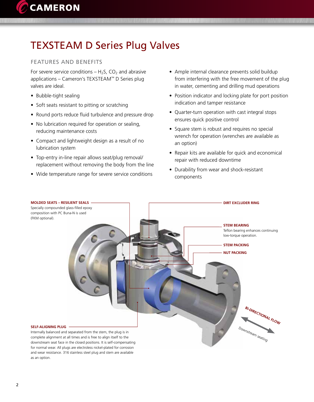 Page 4 of 12 - TEXSTEAM D Series Plug Valves Brochure Texsteam-d-series-plug-valves