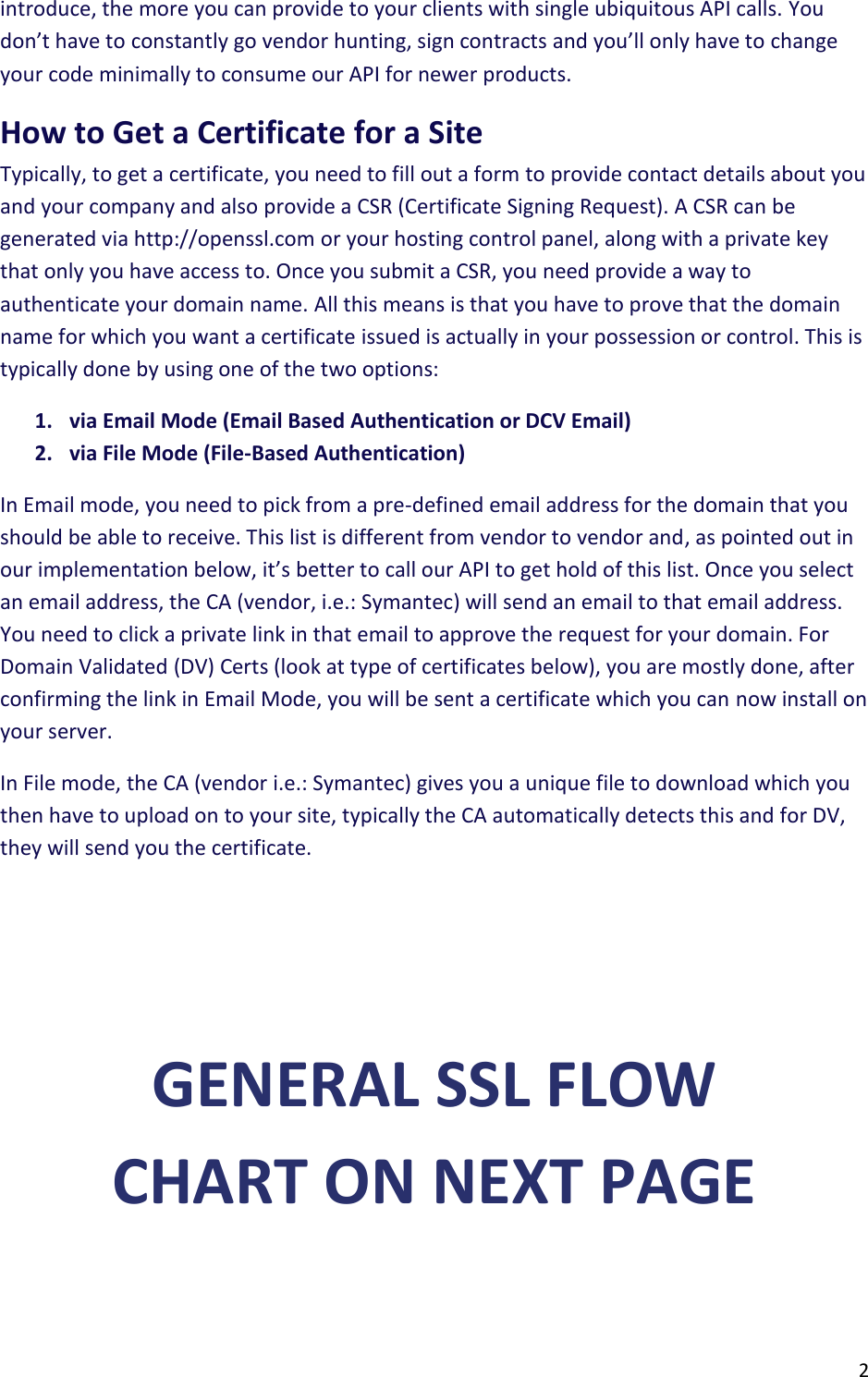 Page 2 of 7 - The-ssl-store-quick-api-guide