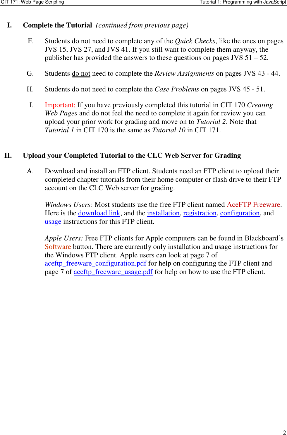 Page 2 of 9 - Tutorial 1 Instructions 01