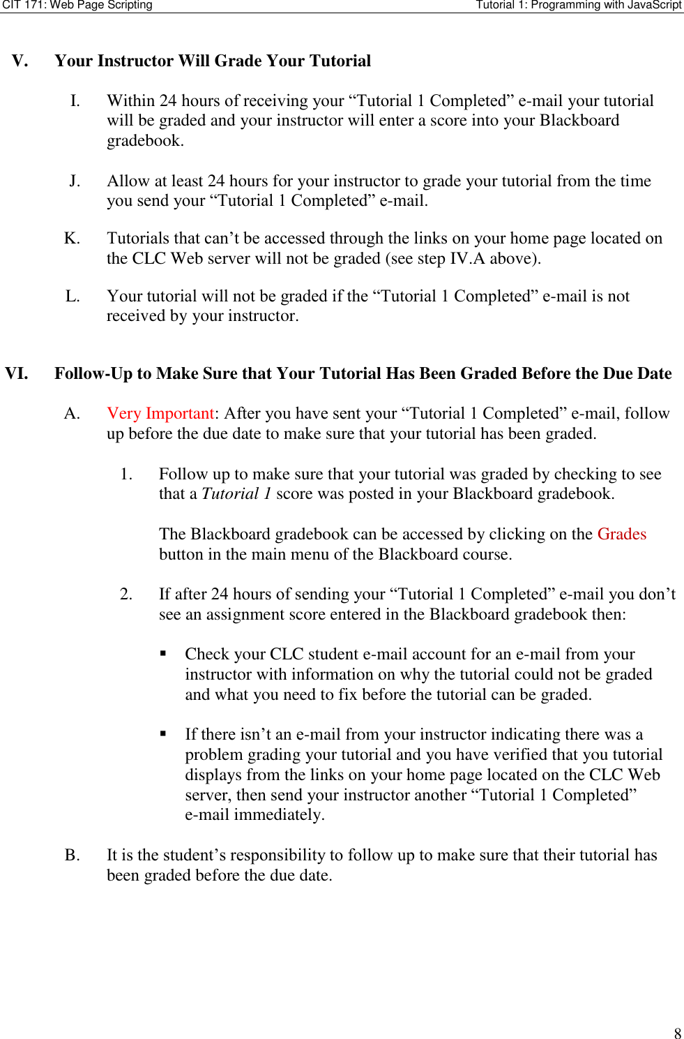 Page 8 of 9 - Tutorial 1 Instructions 01