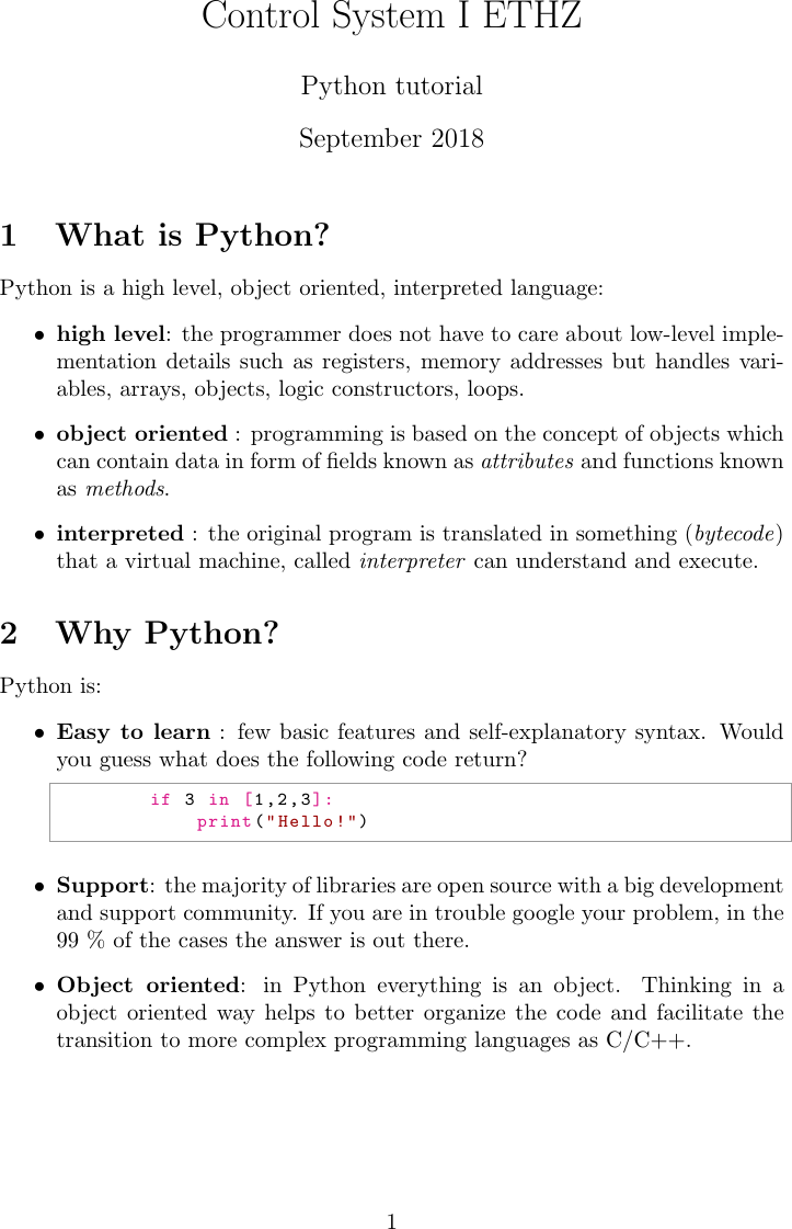 Page 1 of 10 - Tutorial Guide