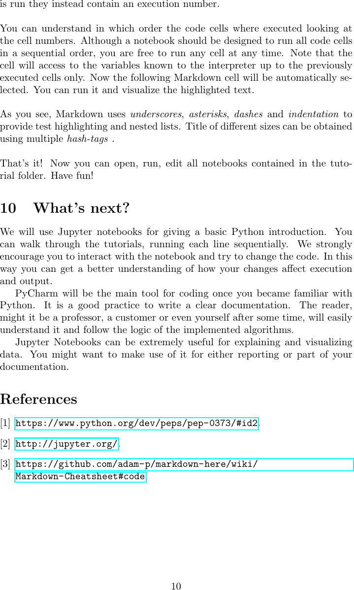 Page 10 of 10 - Tutorial Guide