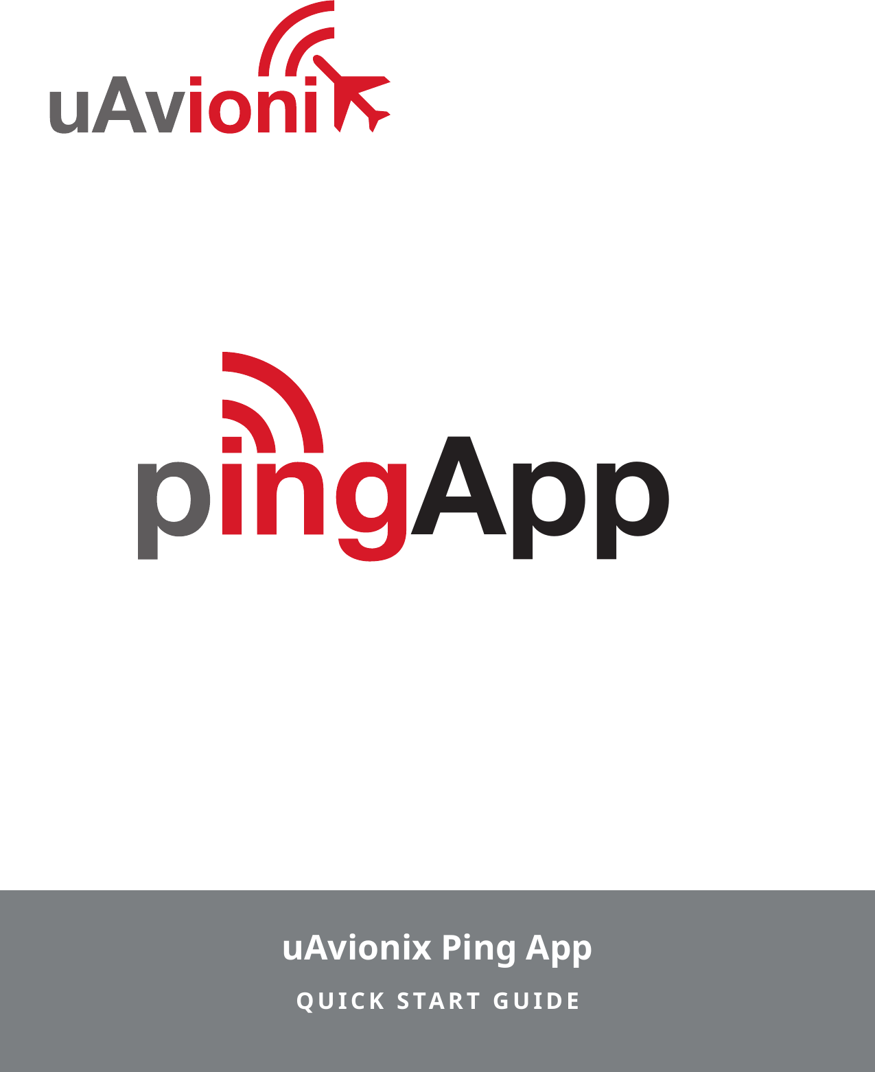 Page 1 of 8 - PingUSB Quick Start Guide U Avionix-ping-app-Quick-Start-Guide