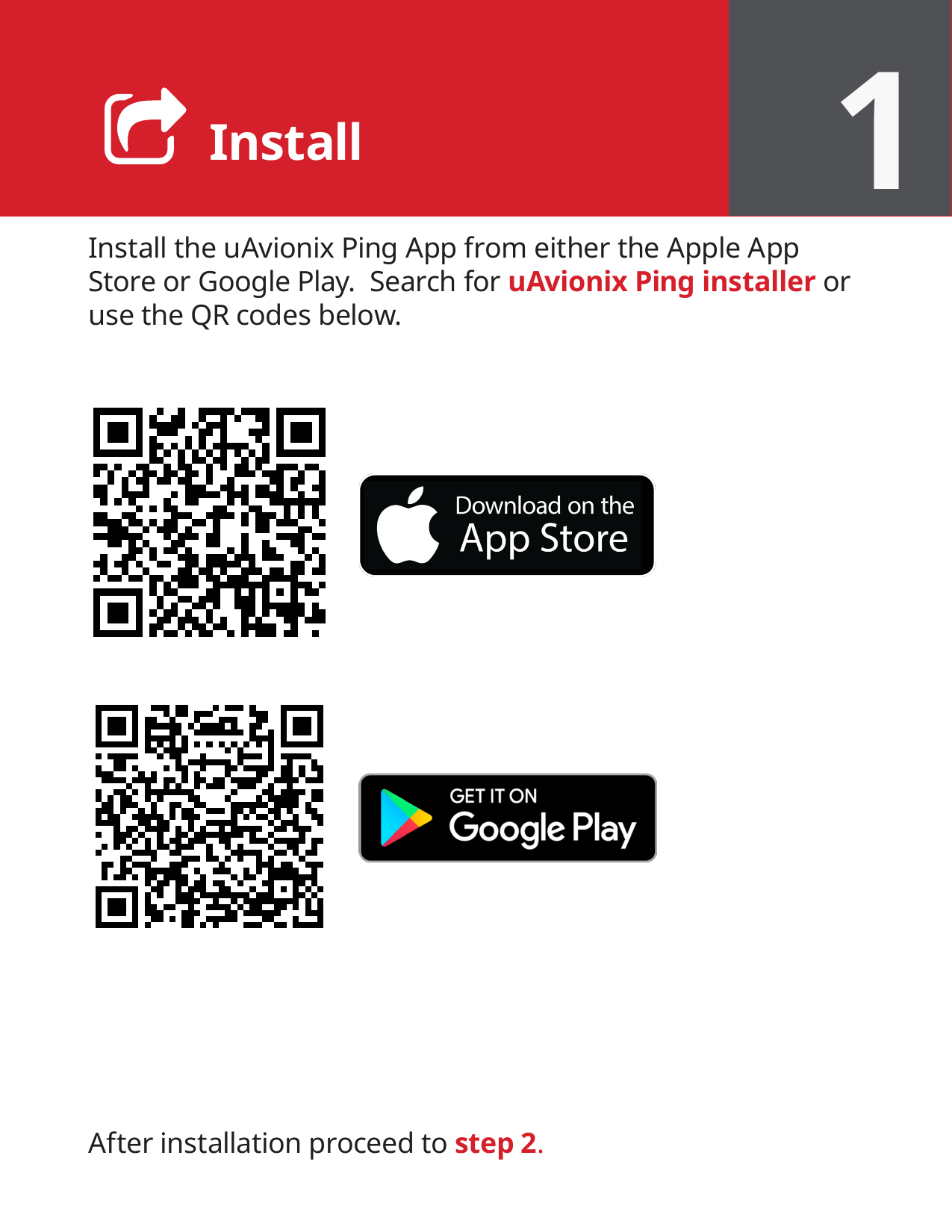 Page 3 of 8 - PingUSB Quick Start Guide U Avionix-ping-app-Quick-Start-Guide