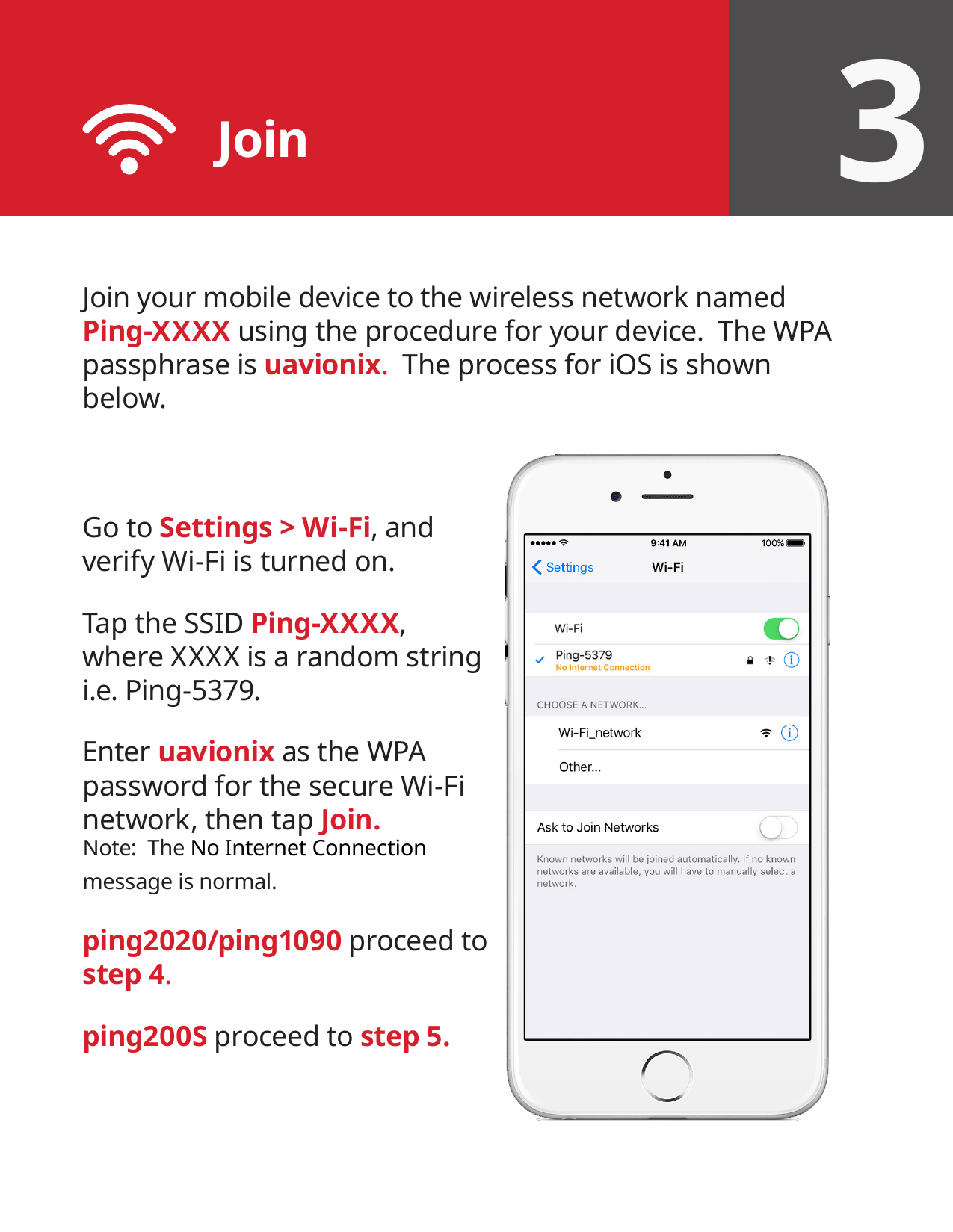 Page 5 of 8 - PingUSB Quick Start Guide U Avionix-ping-app-Quick-Start-Guide
