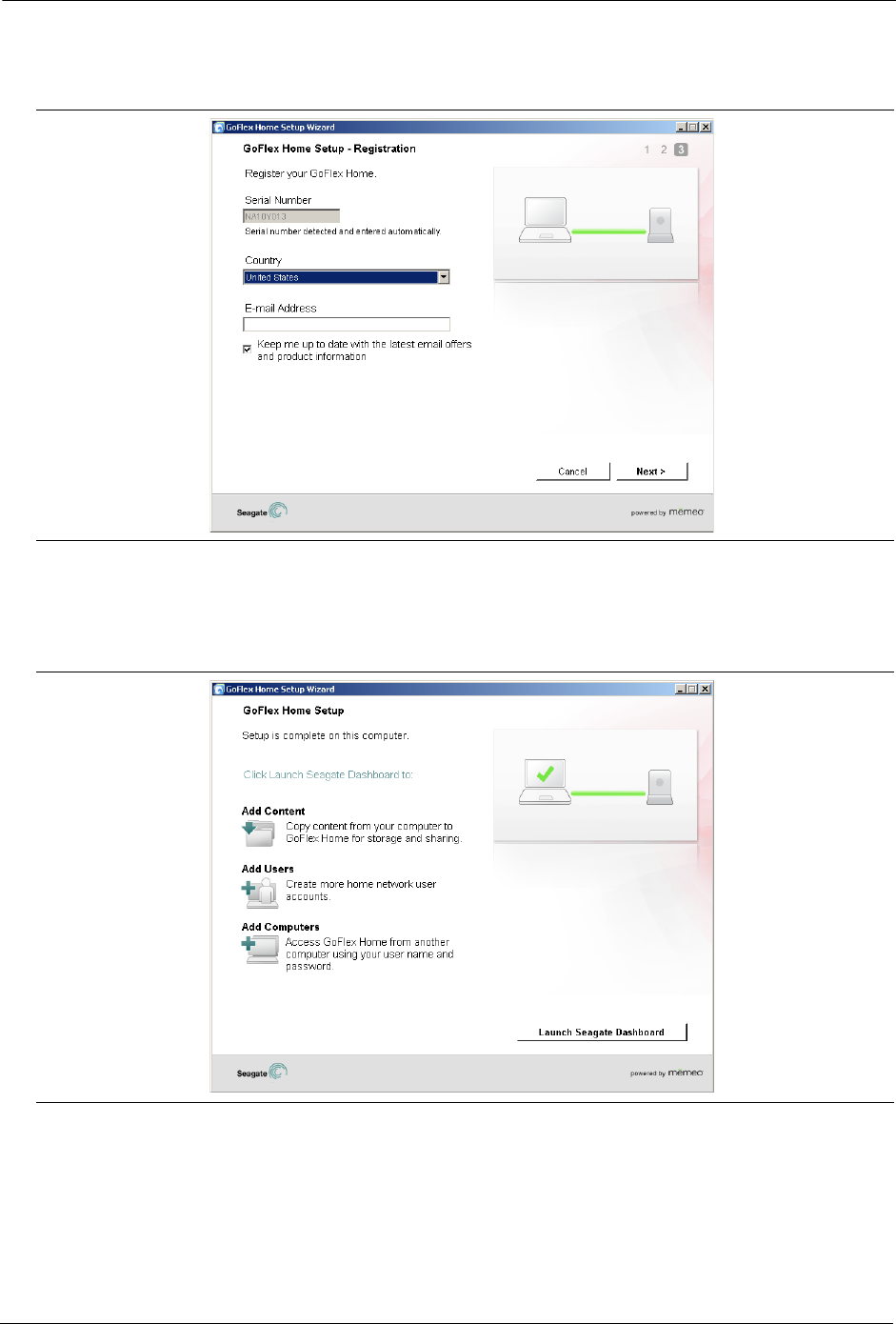 seagate goflex windows 10 dashboard