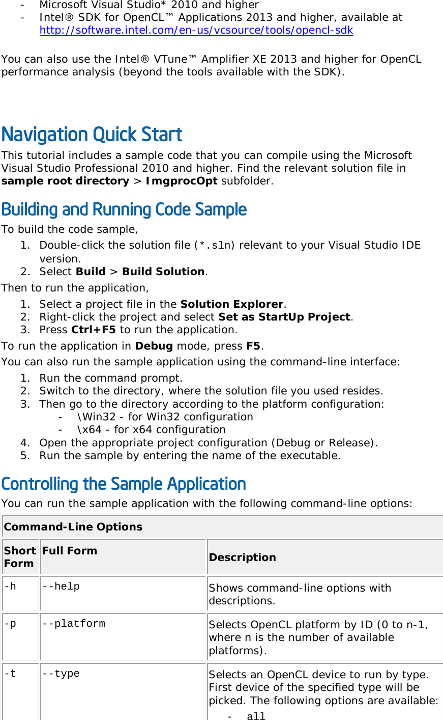 Tutorial: Intel® Processor Graphics Optimization User Guide