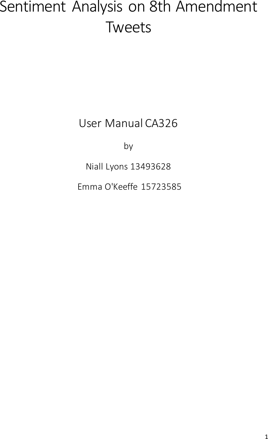 Page 1 of 8 - User Manual