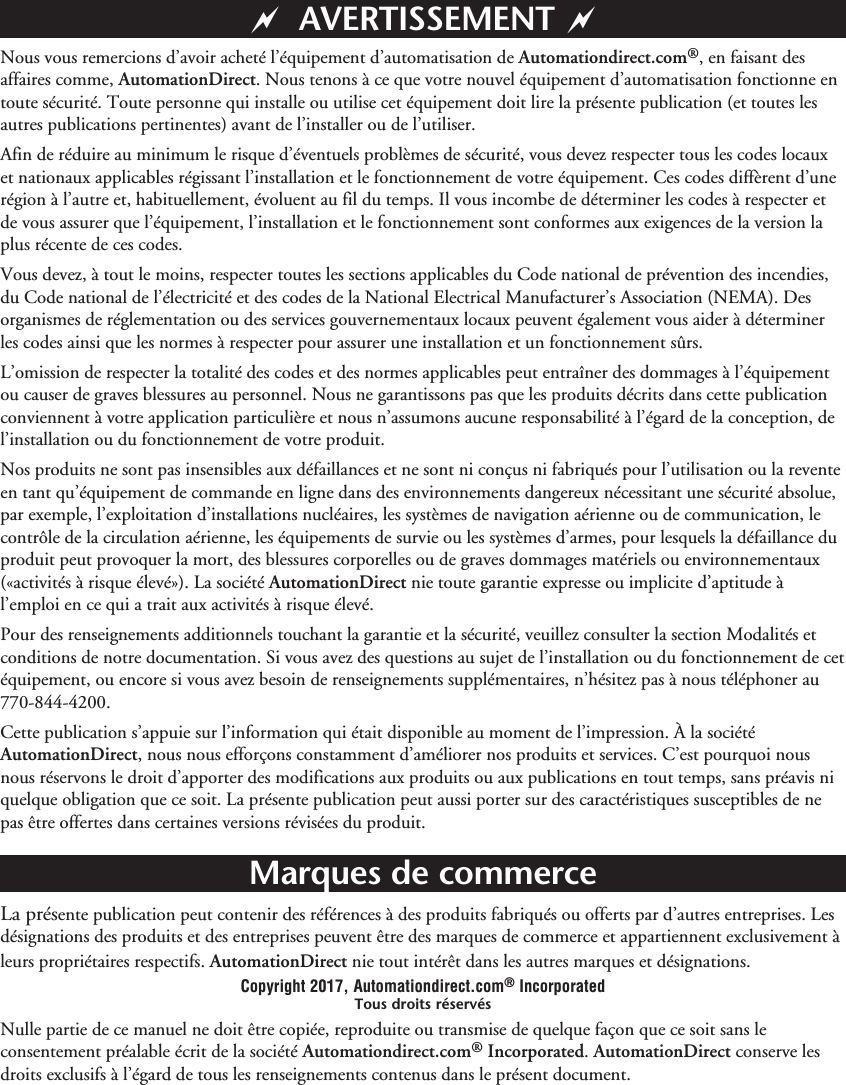 Page 3 of 4 - Important Safety Information Warning