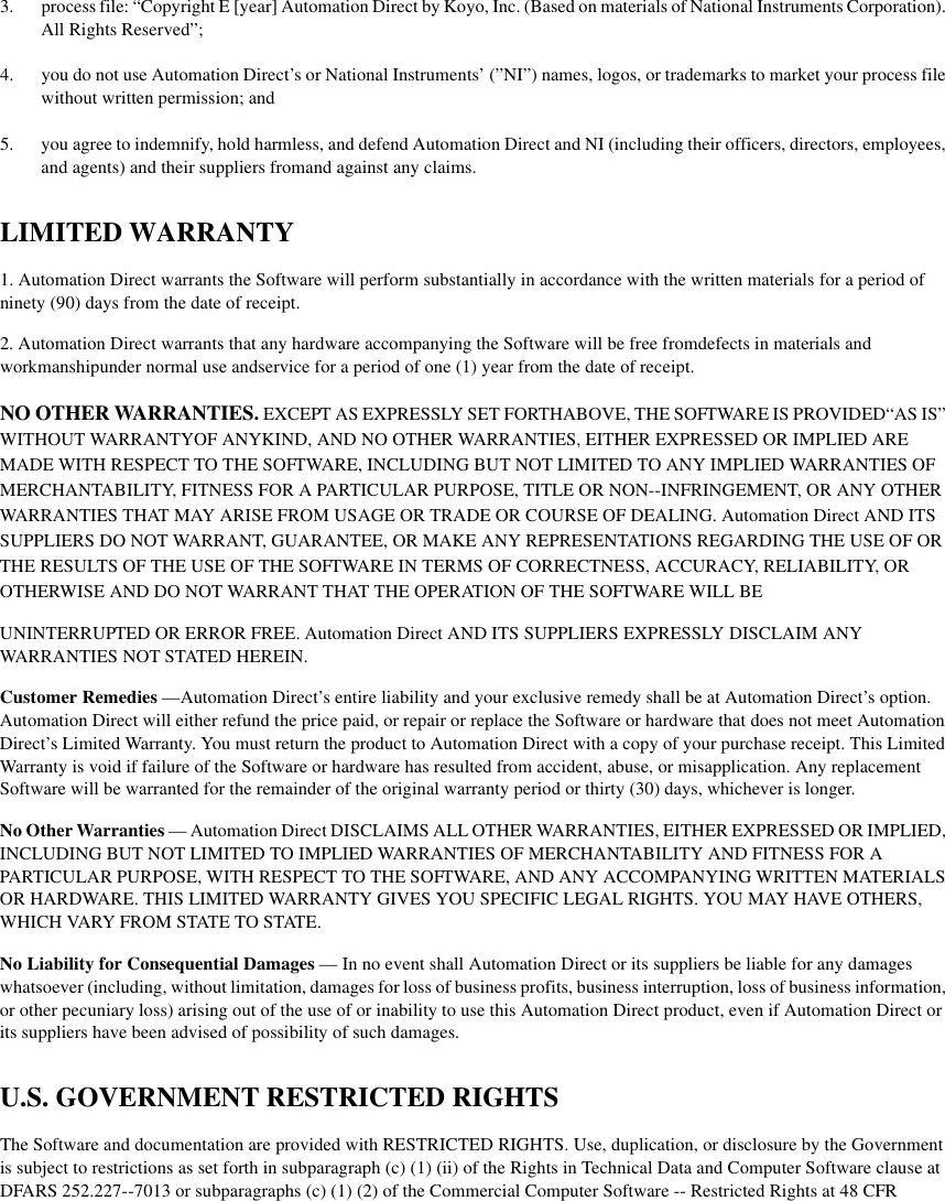 Page 2 of 3 - LK4Dev Important Safety Warning And License Agreement