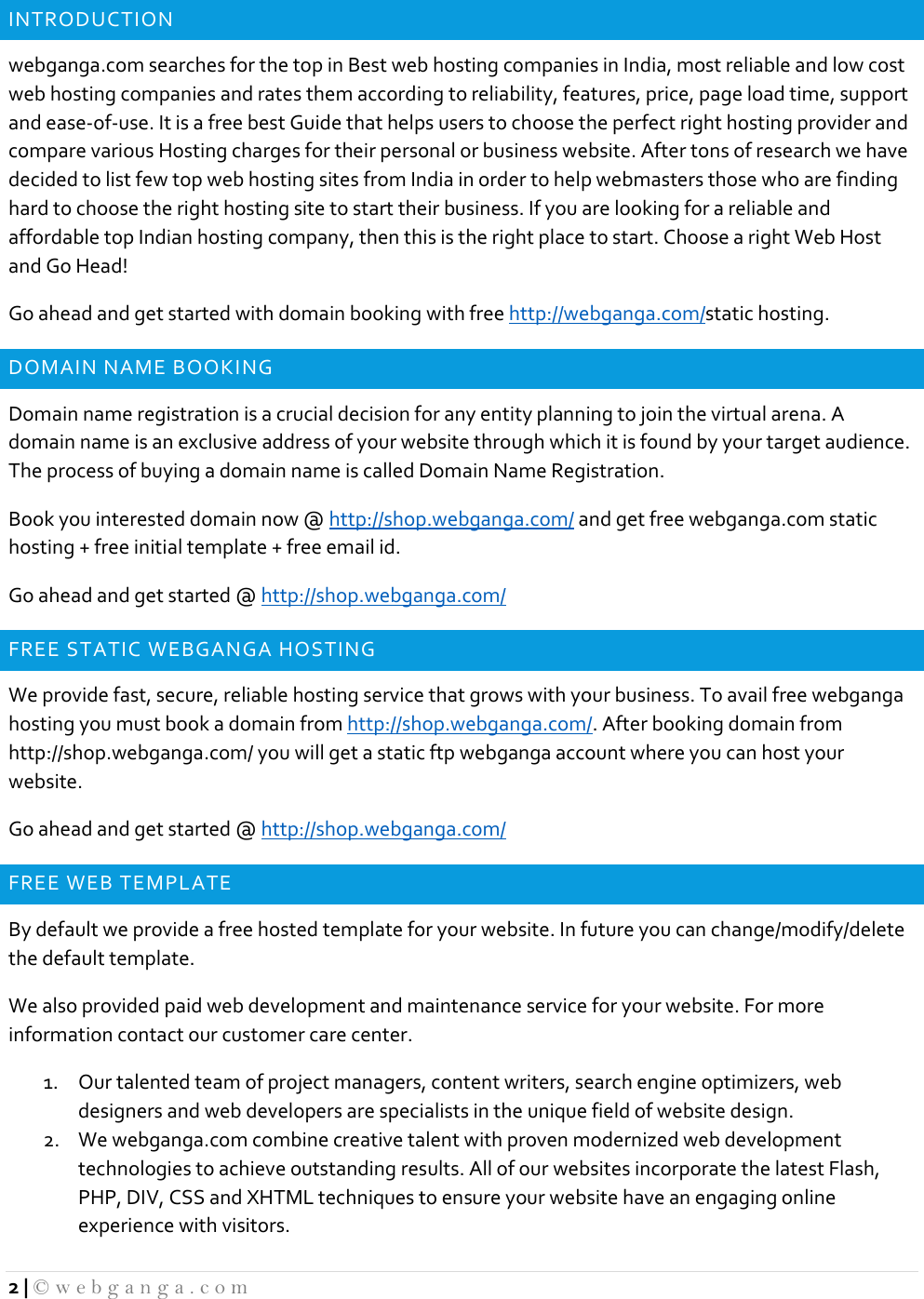 Page 2 of 3 - Webganga Free Hosting Guide
