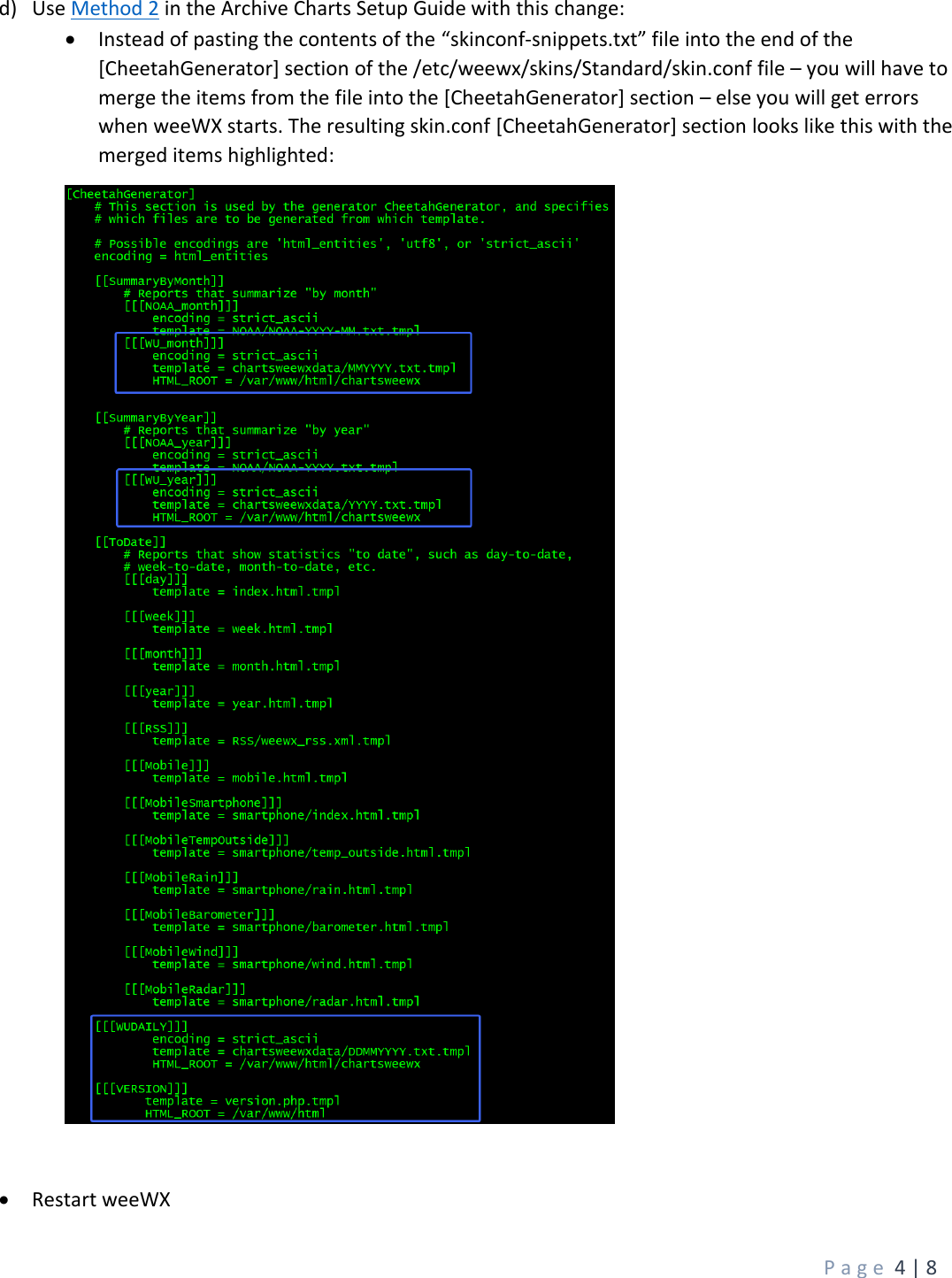 Page 4 of 8 - Wee WX-weather34-HS3-setup-guide-v1