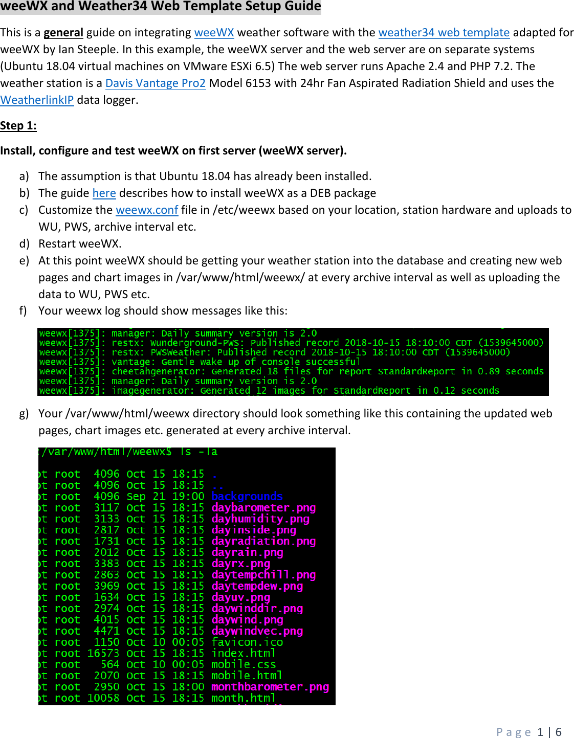 Page 1 of 6 - Wee WX-weather34--setup-guide-v1