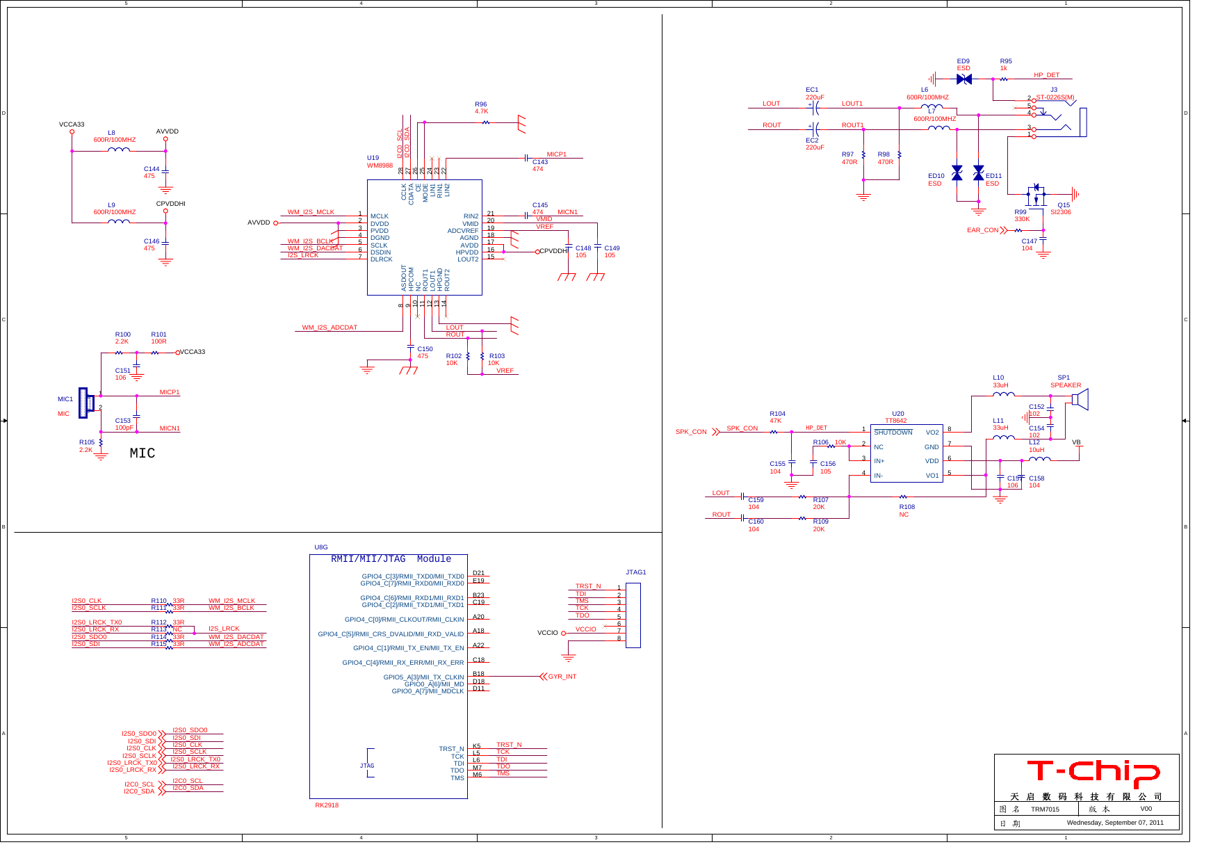 Page 7 of 10 - Wexler Book T7007 - Schematics. Www.s-manuals.com. Schematics