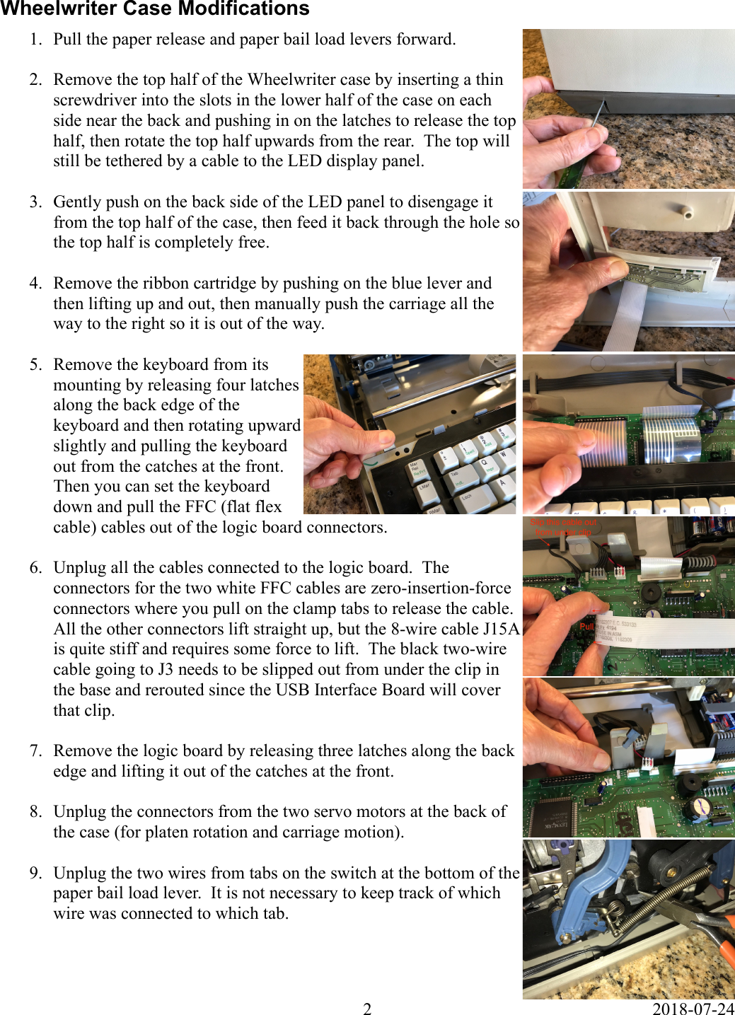 Page 2 of 10 - Wheelwriter-adaptation-instructions