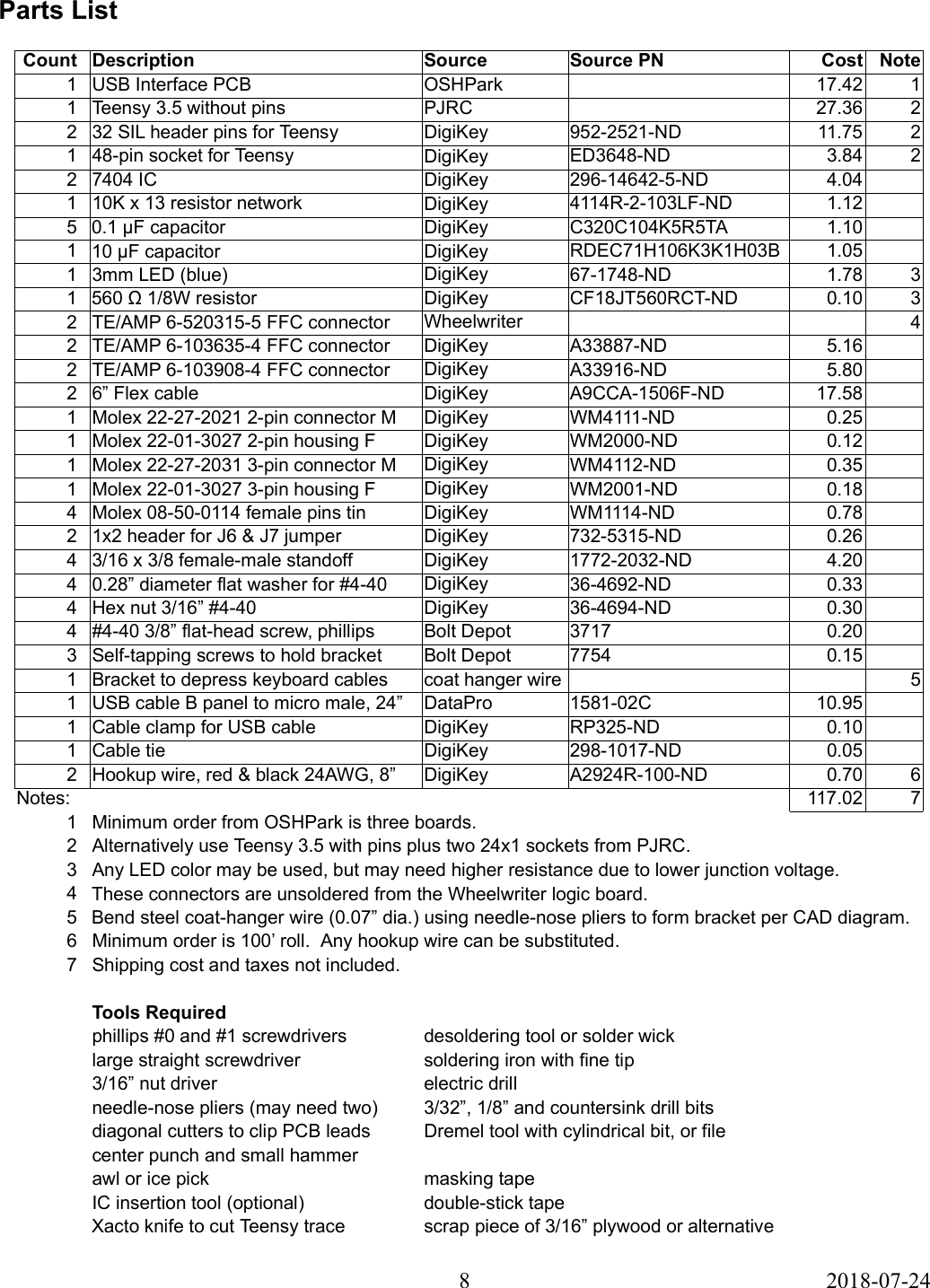 Page 8 of 10 - Wheelwriter-adaptation-instructions