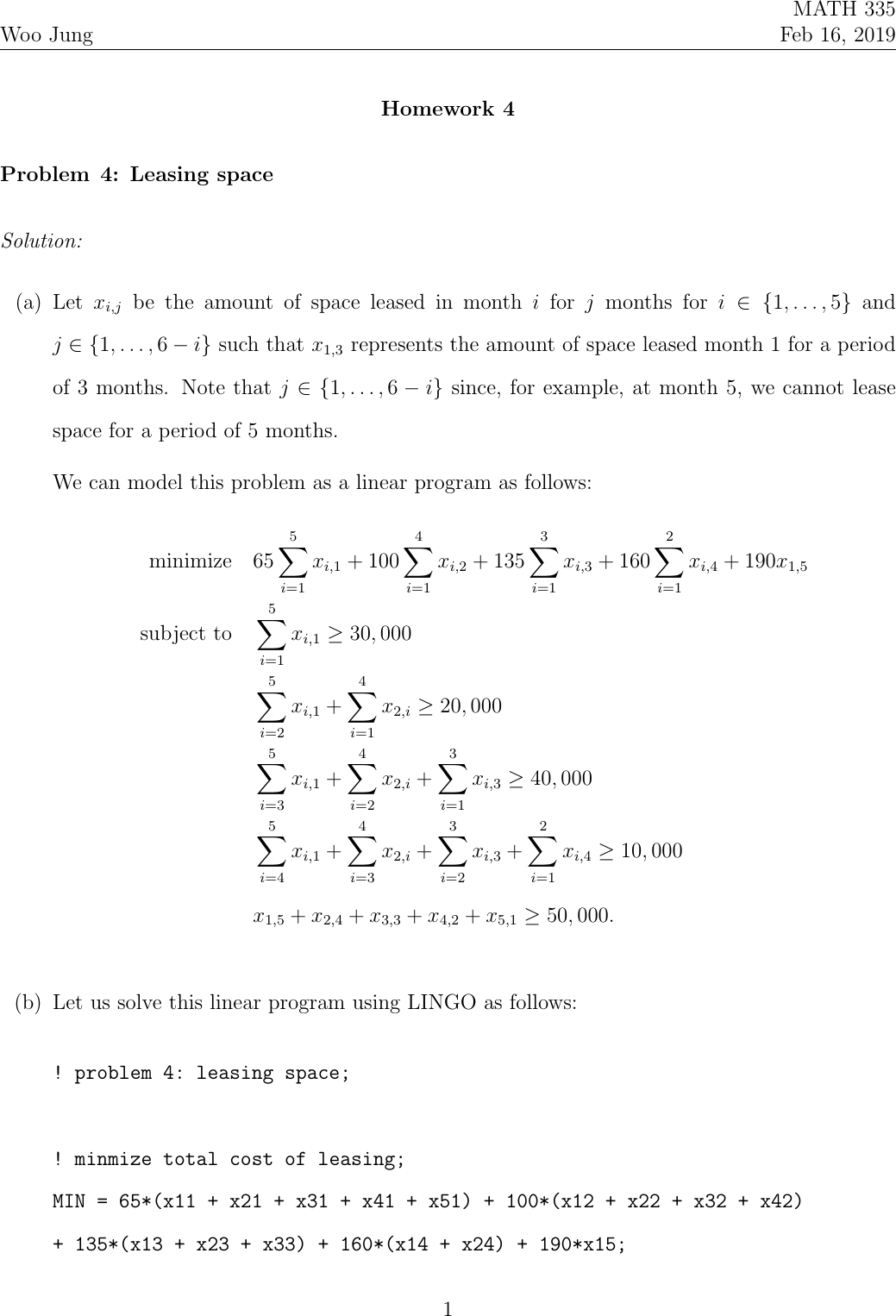 Wjung Hw4 Solution Guide