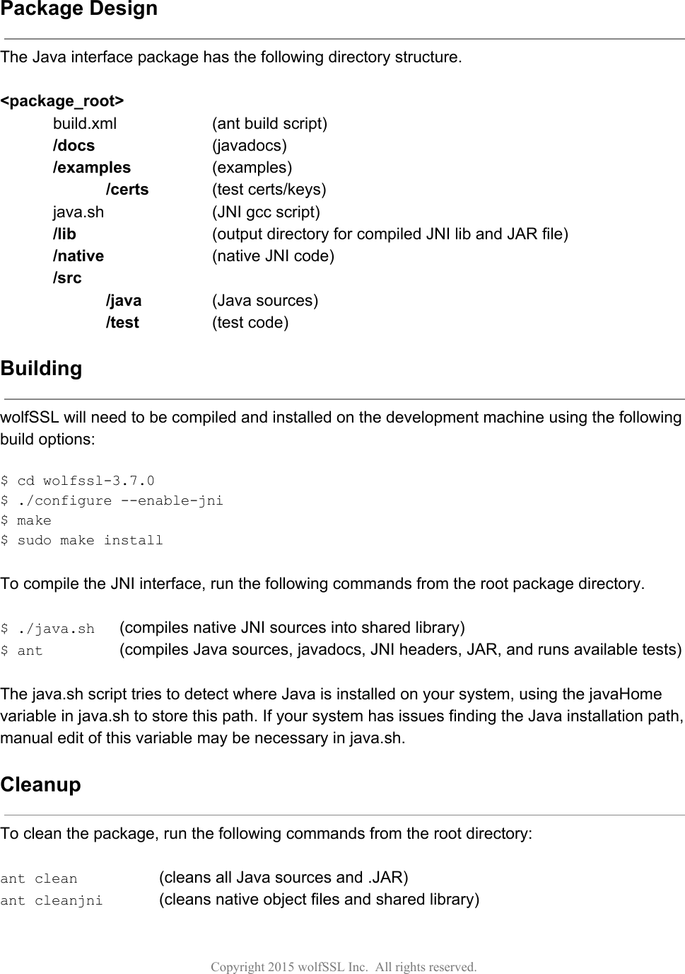 Page 3 of 6 - Wolf SSL-JNI-Manual