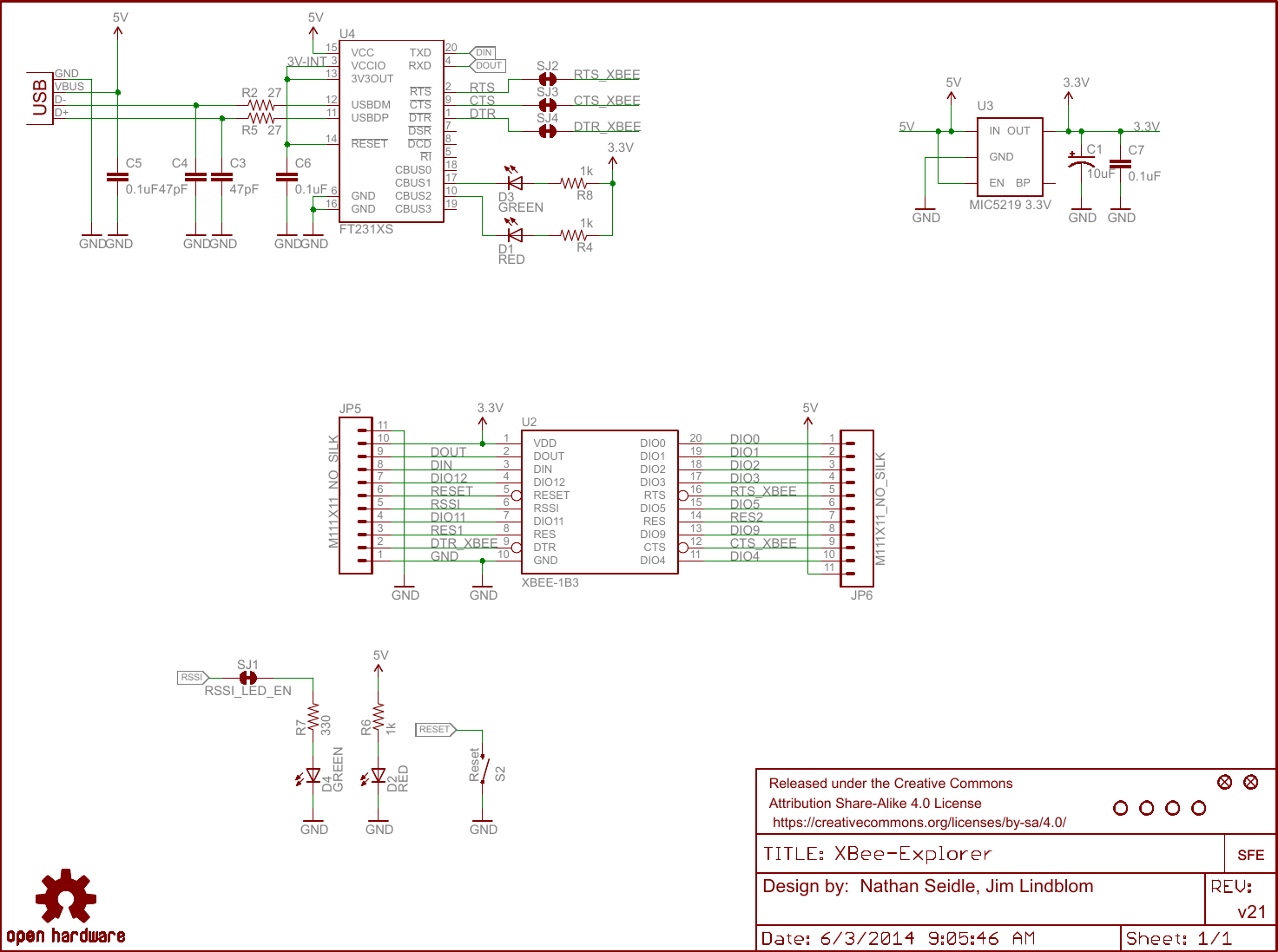 Page 1 of 1 - XBee-Explorer.sch Xbee-explorer