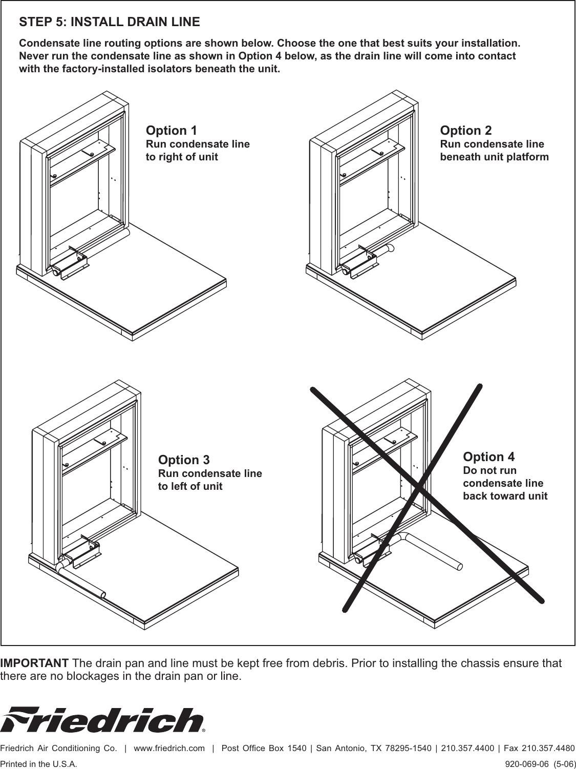 Page 8 of 8 - 92006906_VPAWP1-8_VPAWP1-14 (5-06)  54815 1507840152 Vert-I-Pak VPAWP Wall Plenum Installation Manual