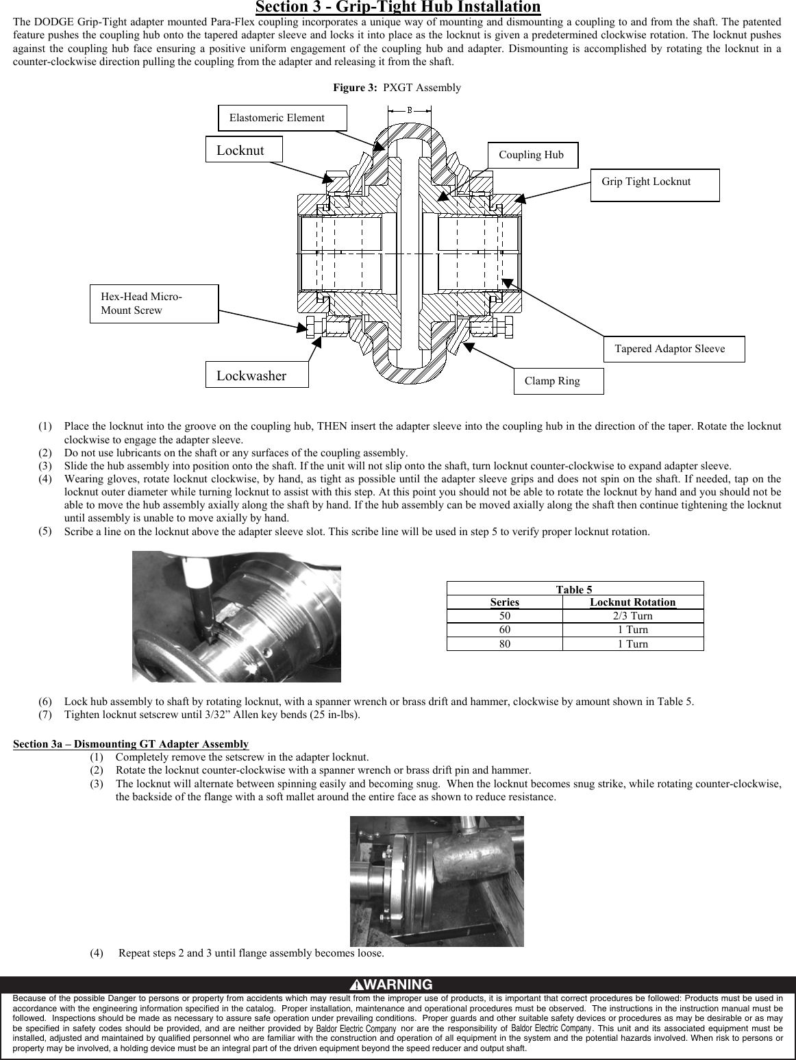 Page 3 of 4 - Dodge Dodge-Para-Flex-Gfb-Users-Manual-  Dodge-para-flex-gfb-users-manual