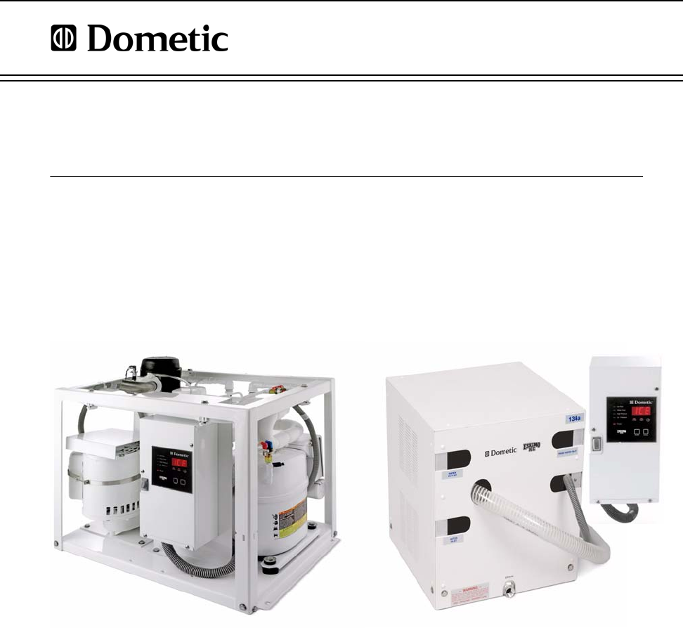 Dometic EI250D Eskimo Ice EI600 & EI250 Installation Manual User To The