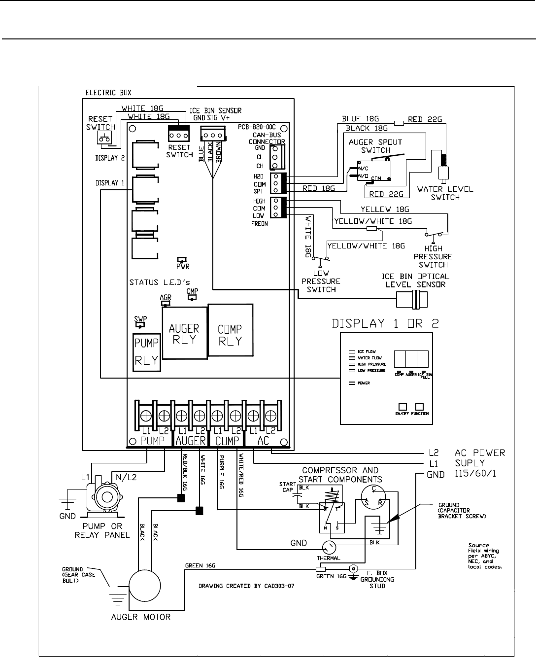 Dometic EI250D Eskimo Ice EI600 & EI250 Installation Manual User To The