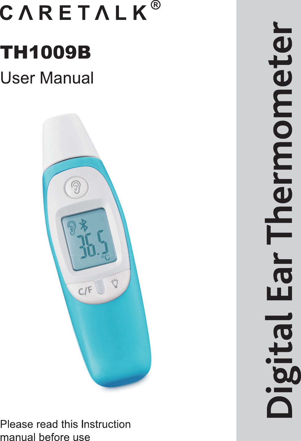 Page 1 of Dongdixin Technology BLUENRG-V10 Digital Ear Thermometer User Manual
