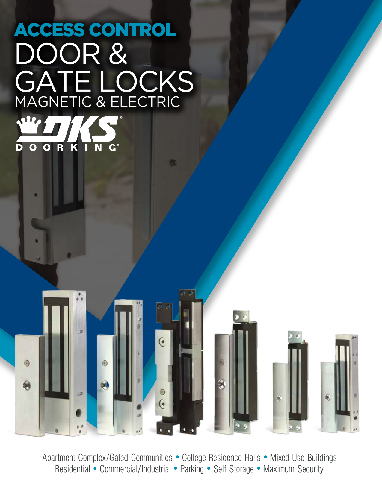 Page 1 of 5 - DoorKing Locks Tri-fold-2017 1 5 Door King & Gate Catalog DKS-Locks-Rev3-17