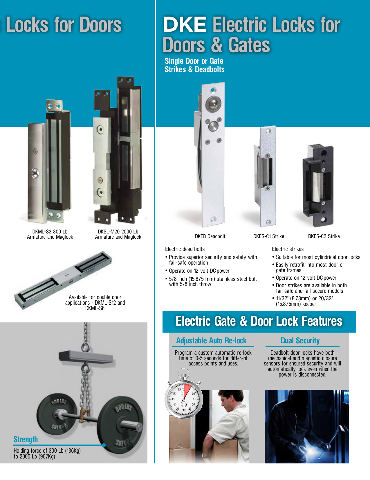 Page 4 of 5 - DoorKing Locks Tri-fold-2017 1 5 Door King & Gate Catalog DKS-Locks-Rev3-17