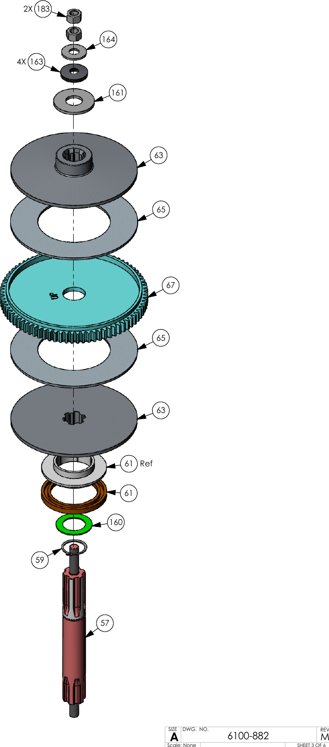 Page 3 of 6 - DoorKing Assy 6100-082 Rev M Door King Parts List IPB