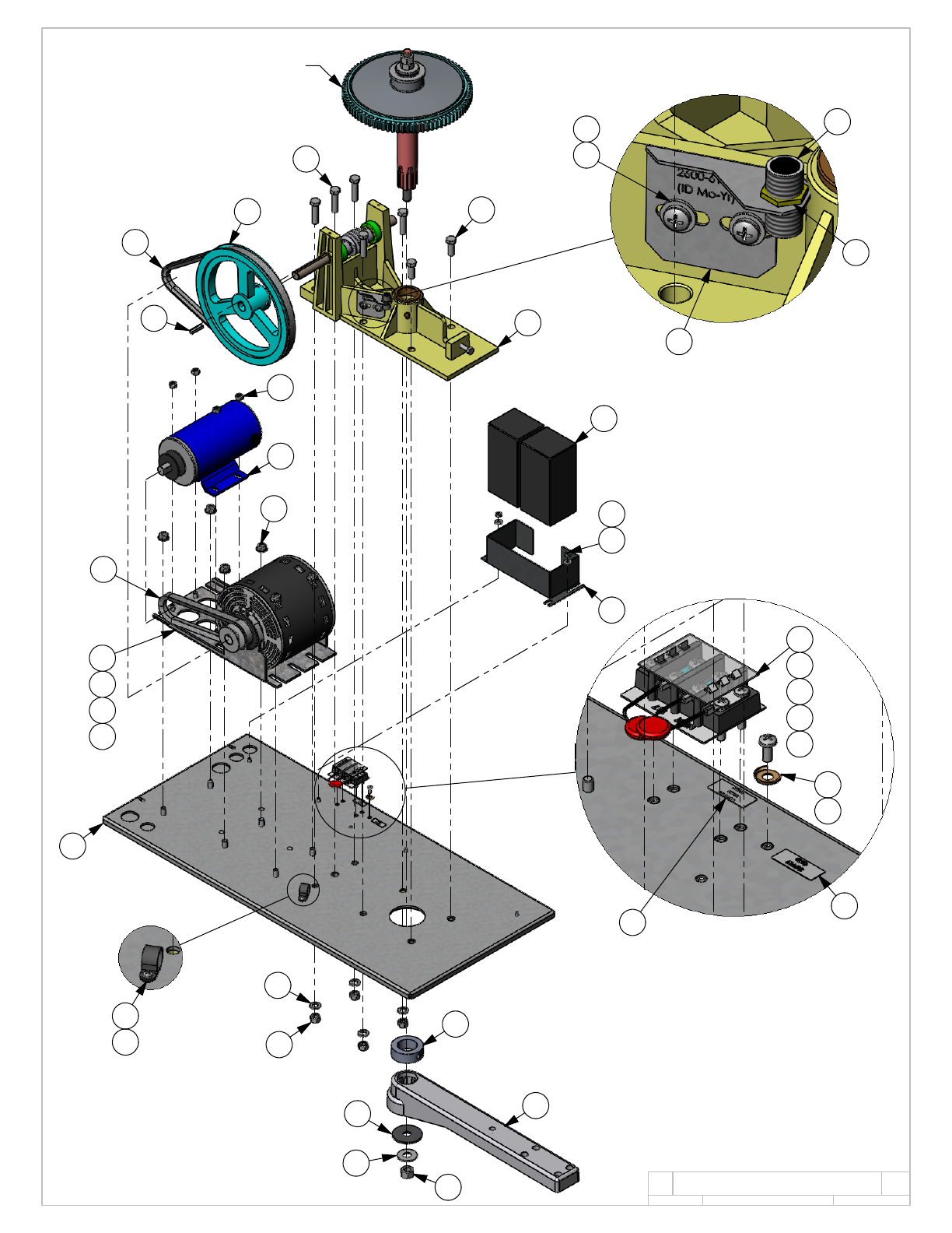 DoorKing Assy 6100 082 Rev M Door King Parts List IPB