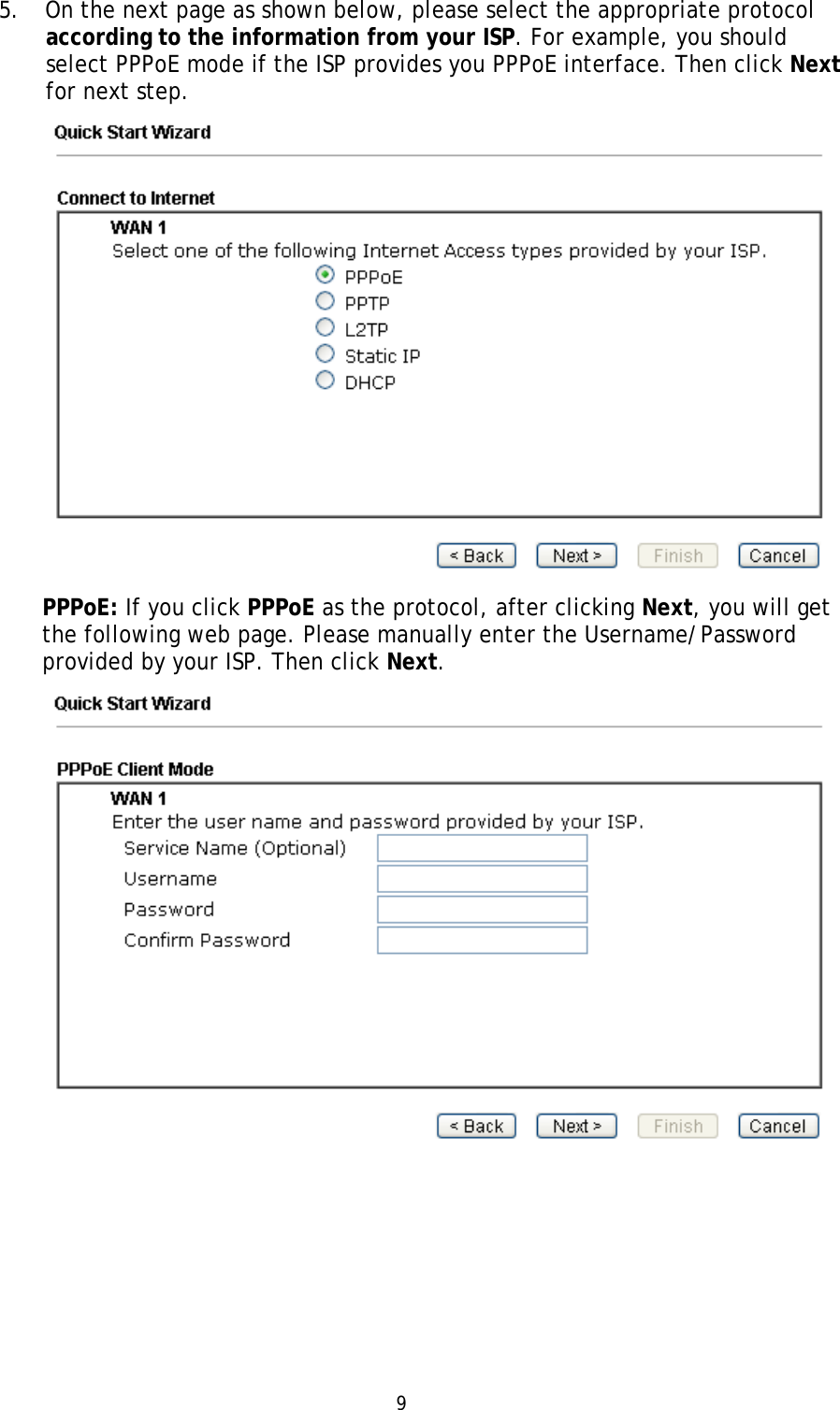 Page 16 of Draytek 2133 Gigabit Broadband Router User Manual DrayTek QS Vigor2133 RF V1 1