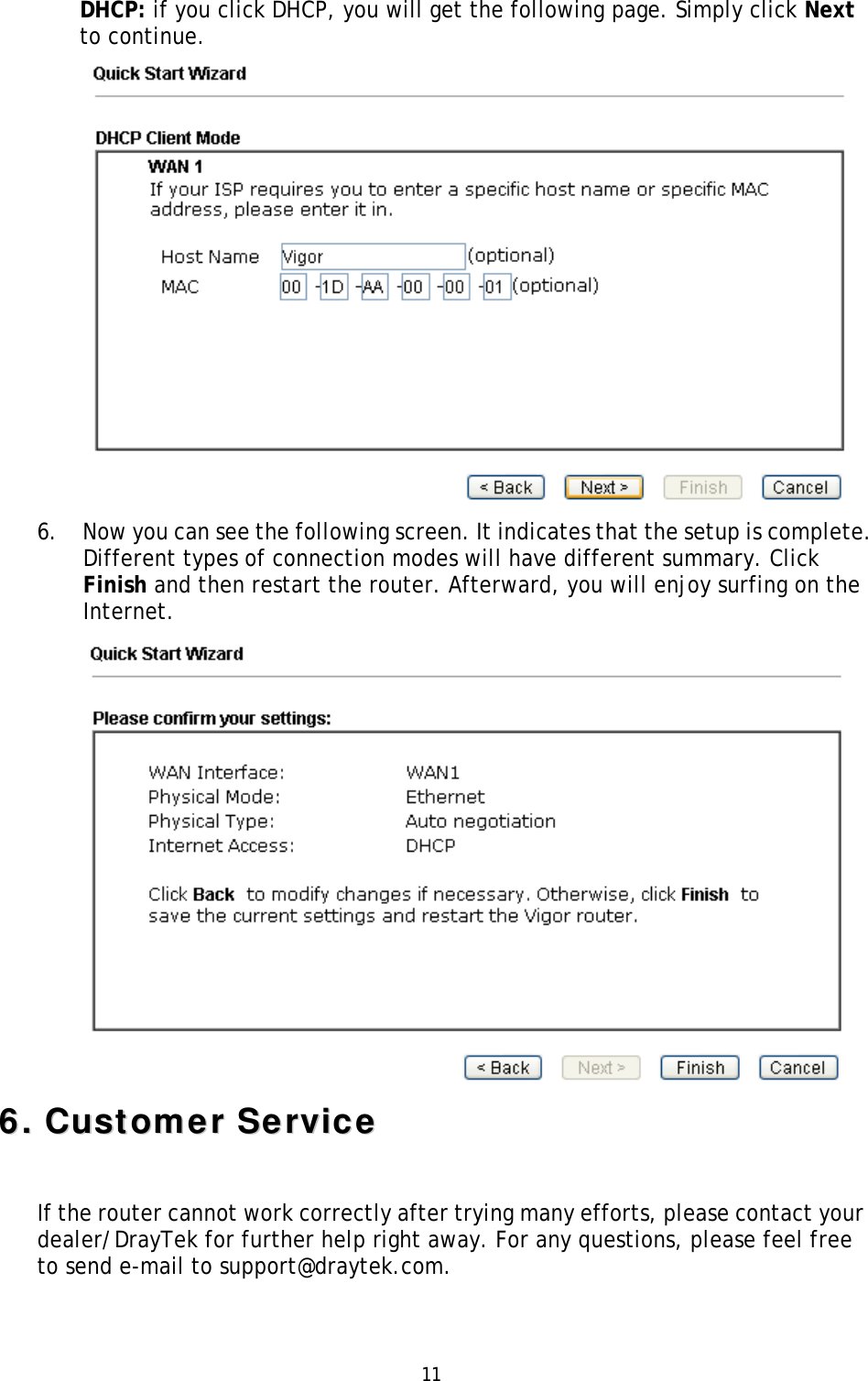 Page 18 of Draytek 2133 Gigabit Broadband Router User Manual DrayTek QS Vigor2133 RF V1 1