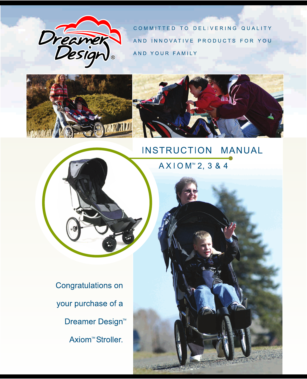 Page 1 of 7 - Dreamer-Design Dreamer-Design-Axiom-2-Users-Manual-  Dreamer-design-axiom-2-users-manual