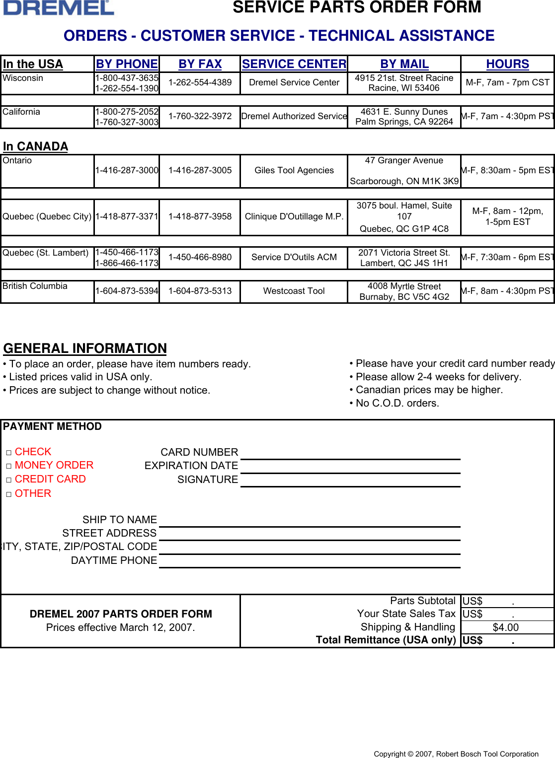 Page 2 of 2 - Dremel Dremel-300-Users-Manual- 300, 1200  Dremel-300-users-manual