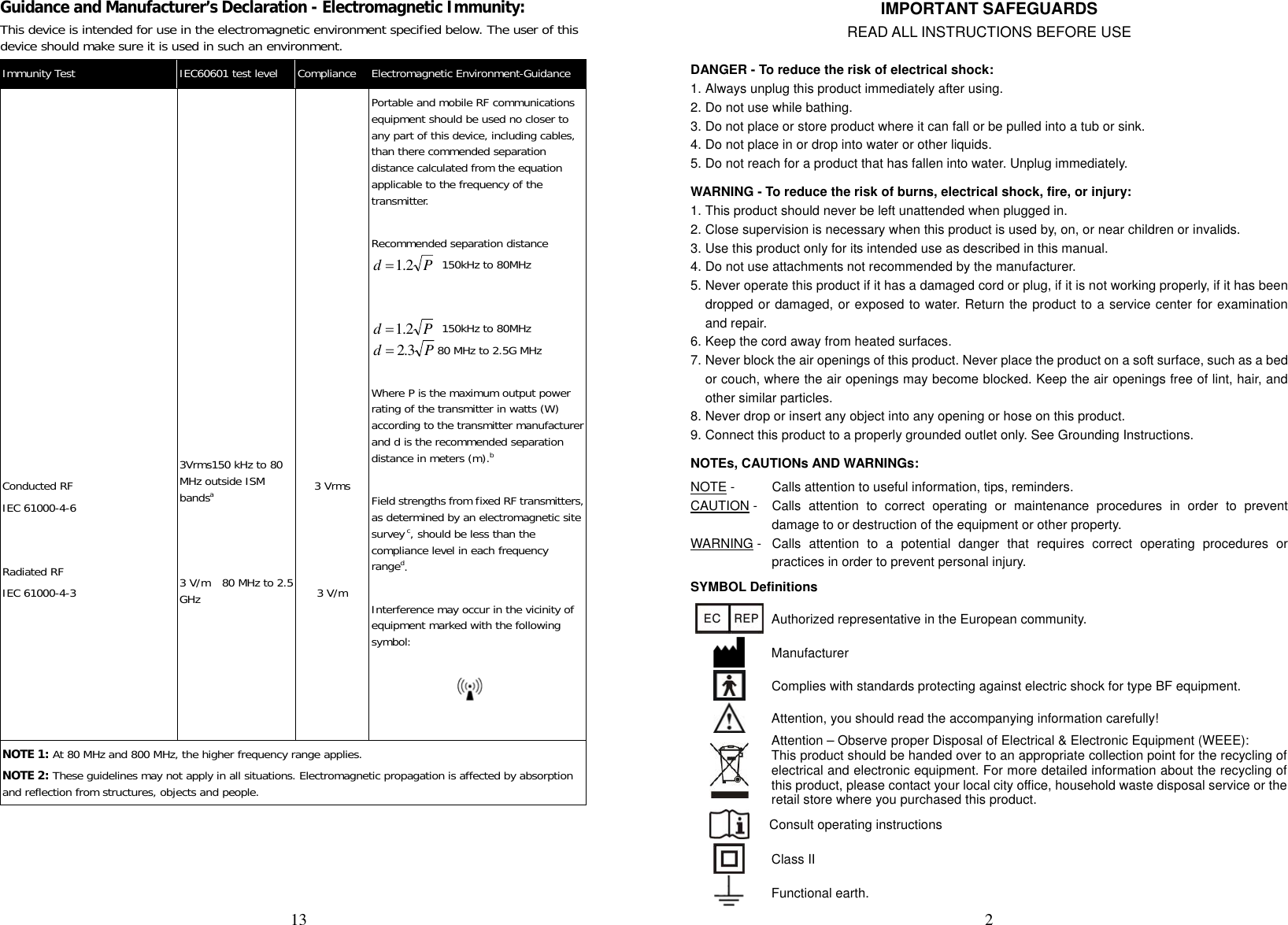 Page 3 of 8 - Drive-Medical-Design Drive-Medical-Design-Drive-Medical-Design-Camping-Equipment-As-5000-Users-Manual ~9101046