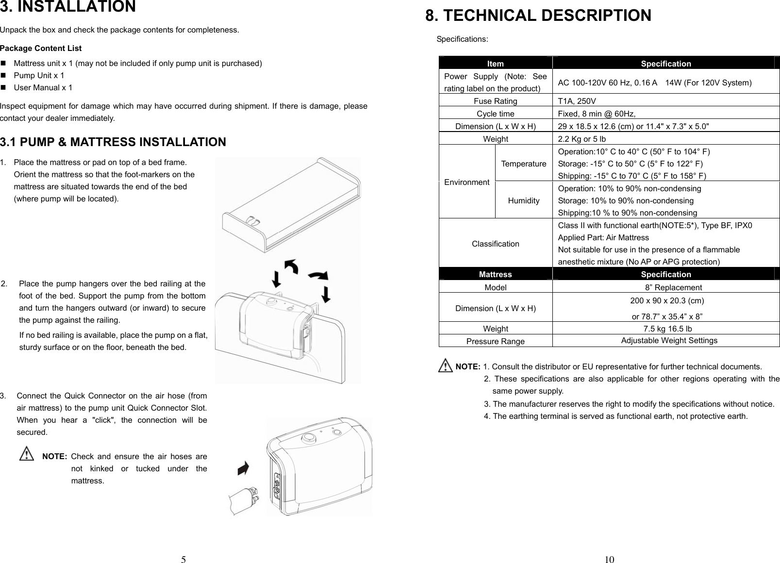 Page 6 of 8 - Drive-Medical-Design Drive-Medical-Design-Drive-Medical-Design-Camping-Equipment-As-5000-Users-Manual ~9101046