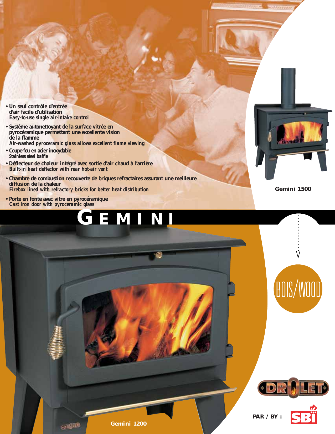 Drolet Gemini 1200 Users Manual
