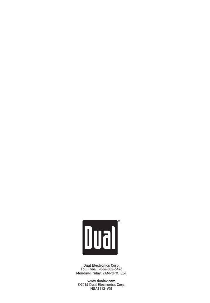 Page 12 of 12 - Dual Dual-Car-Amplifier-Da301L-Users-Manual- Ultra Slim Series Amps_12513  Dual-car-amplifier-da301l-users-manual