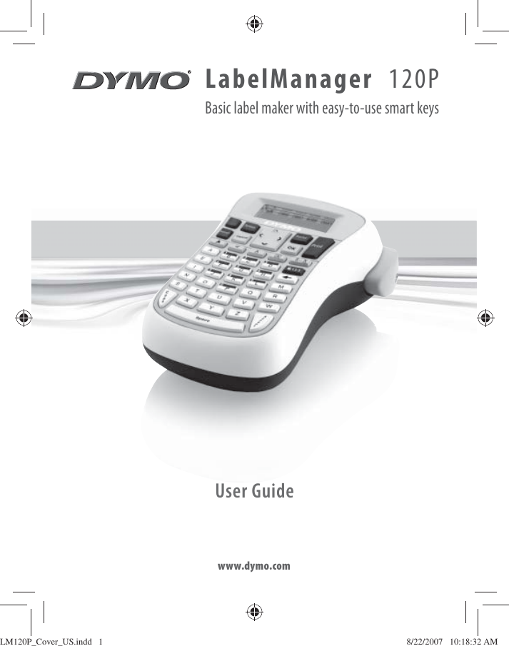 Dymo Labelmanager 120P Users Manual LM120P US