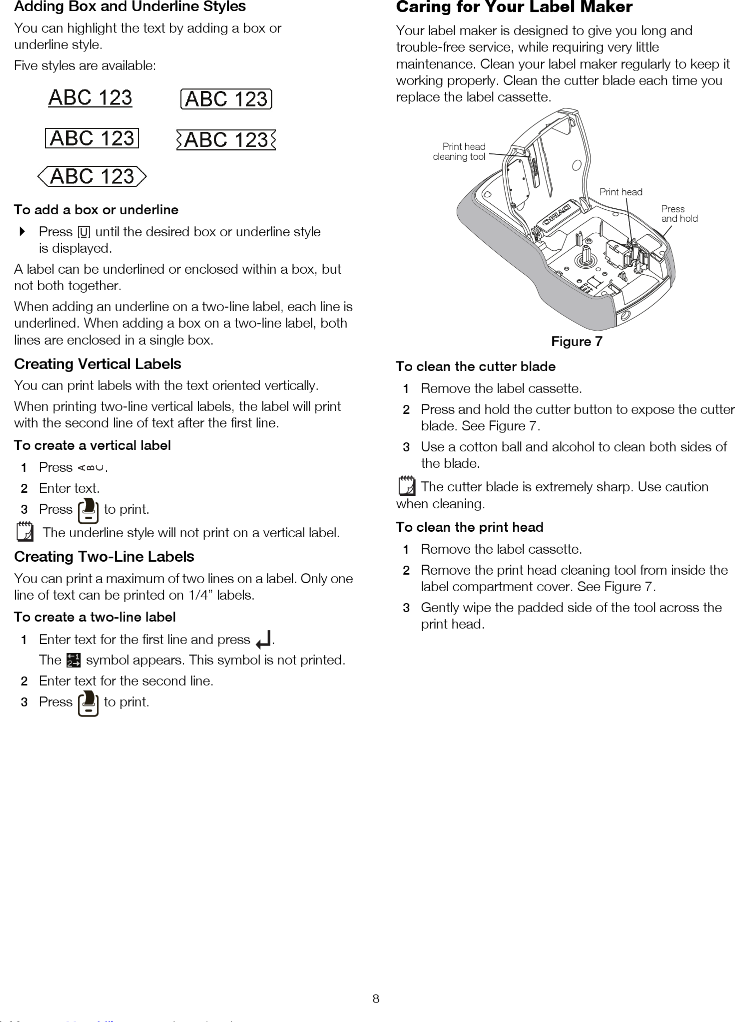 Dymo Labelmanager 160 User Manual 1002998