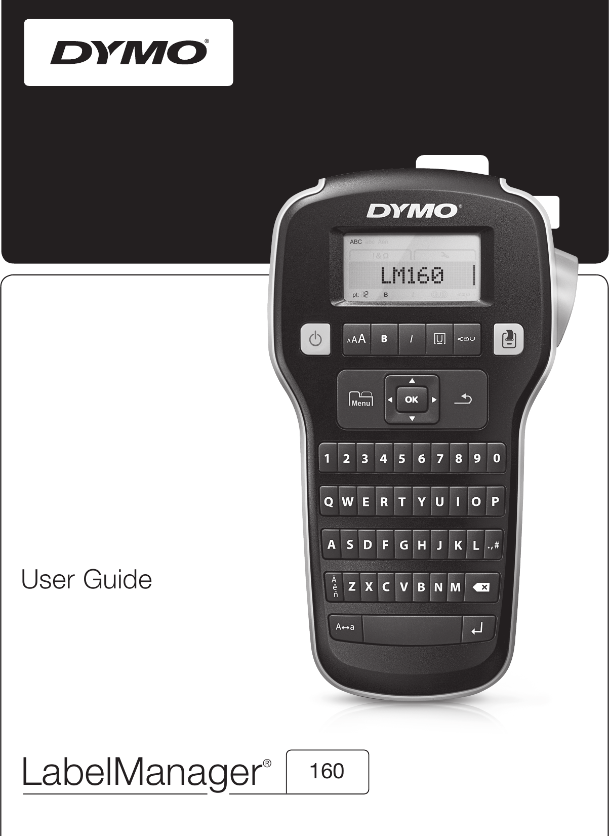 Dymo Labelmanager 160 Users Manual User Guide