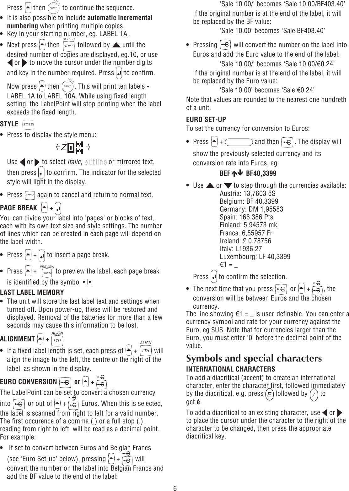 Page 5 of 7 - Dymo Dymo-Labelpoint-200-Users-Manual- ManualsLib - Makes It Easy To Find Manuals Online!  Dymo-labelpoint-200-users-manual