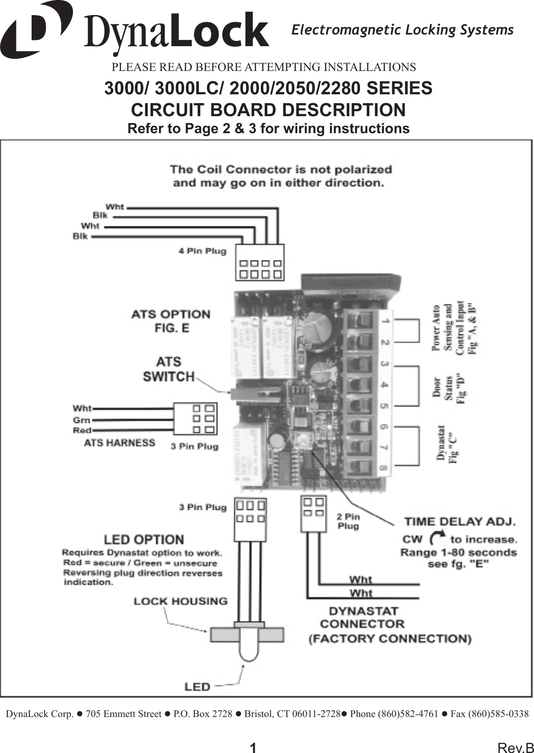 Page 1 of 4 - DynaLock 2000-3000 Wiring Manual Revised 2000-3000-wiring-manual-revised