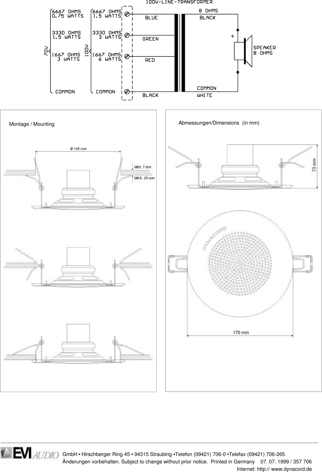 Page 2 of 2 - Dynacord Dynacord-Dl-92-Users-Manual- VENTURA  Dynacord-dl-92-users-manual